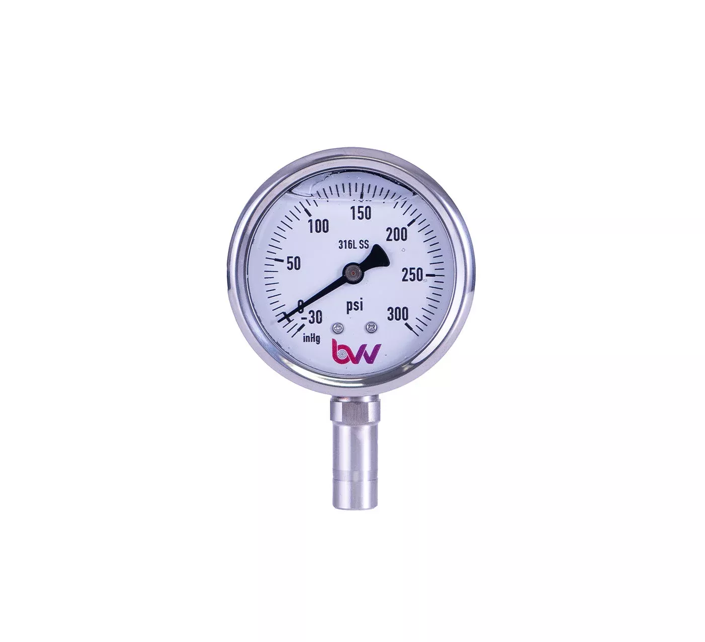 1/2in Compression Gauge Certifiable