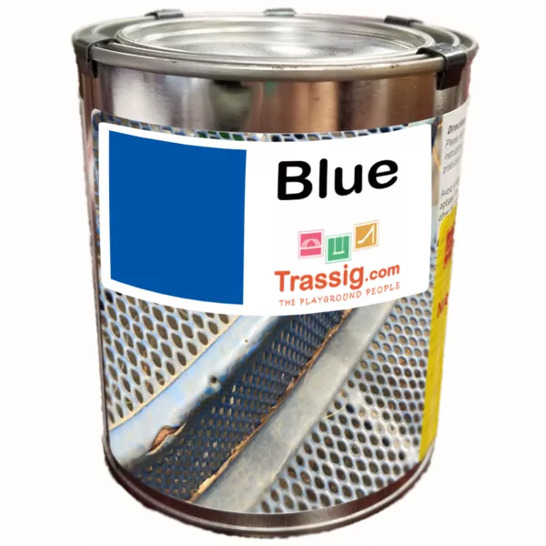 1 Quart Playground Deck Repair Kit - Blue - Affordable Playgrounds By Trassig