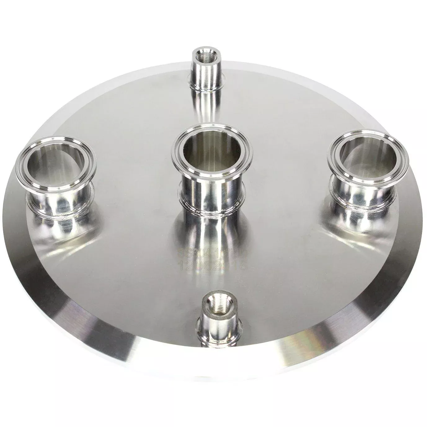 10in Tri-Clamp Endcap with FNPT Ports
