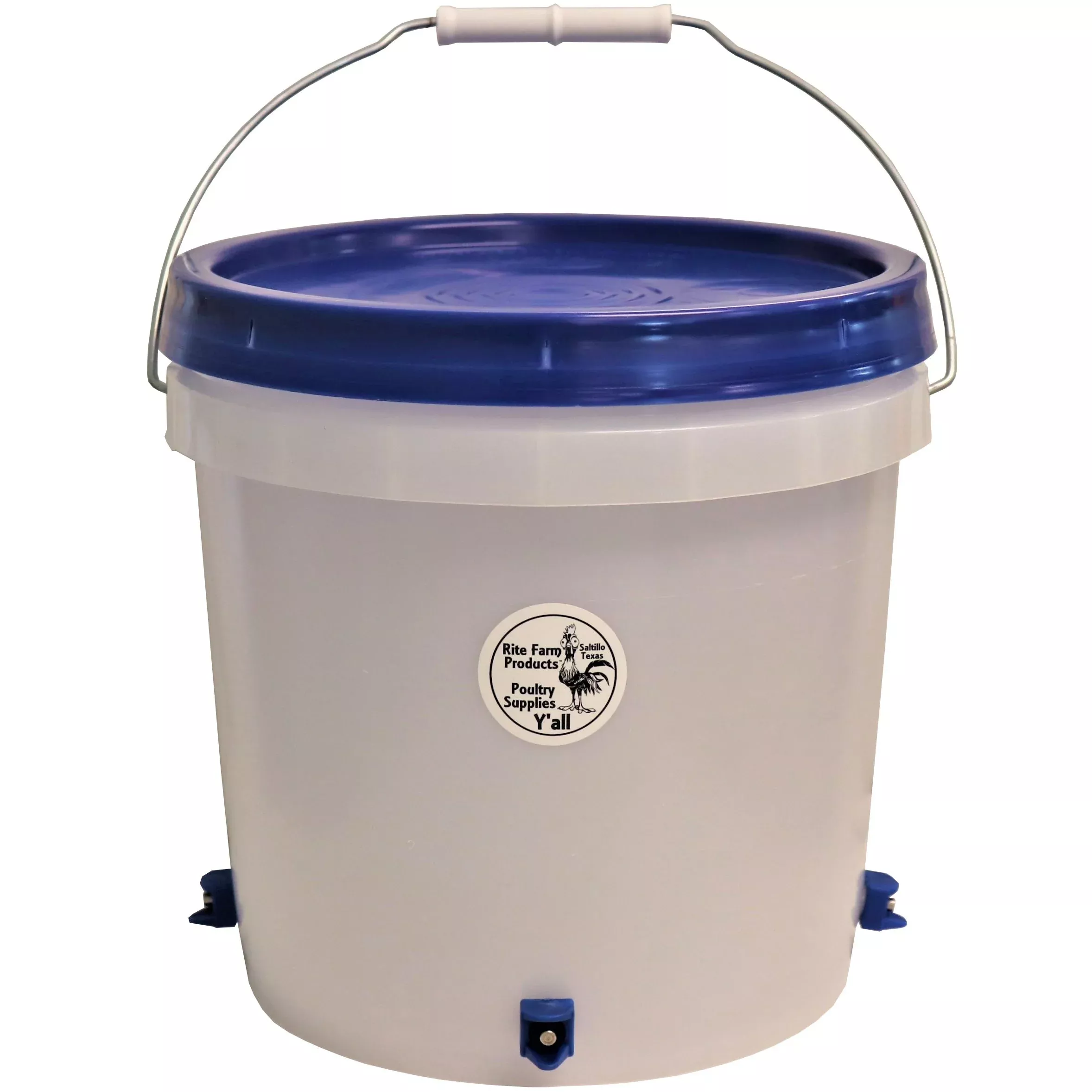 2 Gallon Chicken Waterer with 4 Nipple Stations