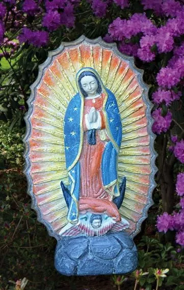 20″ Lady Of Guadalupe Cast Stone Statue