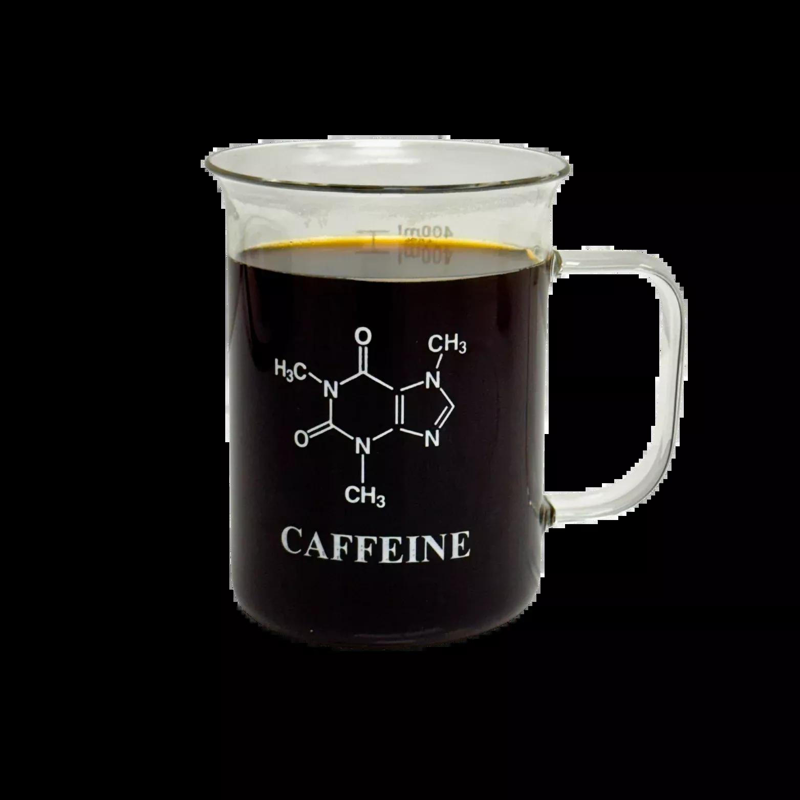 400ML Fun Coffee Mug Beaker Borosilicate