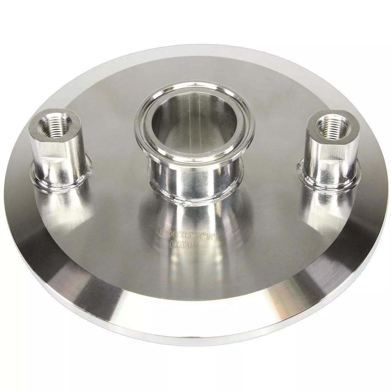 6in x 1.5in Tri-Clamp Endcap with FNPT