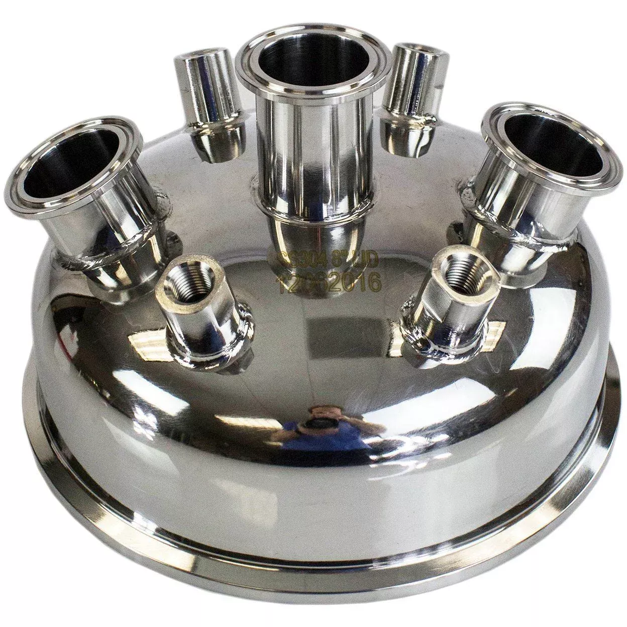 8in Tri-Clamp Hemispherical Lid
