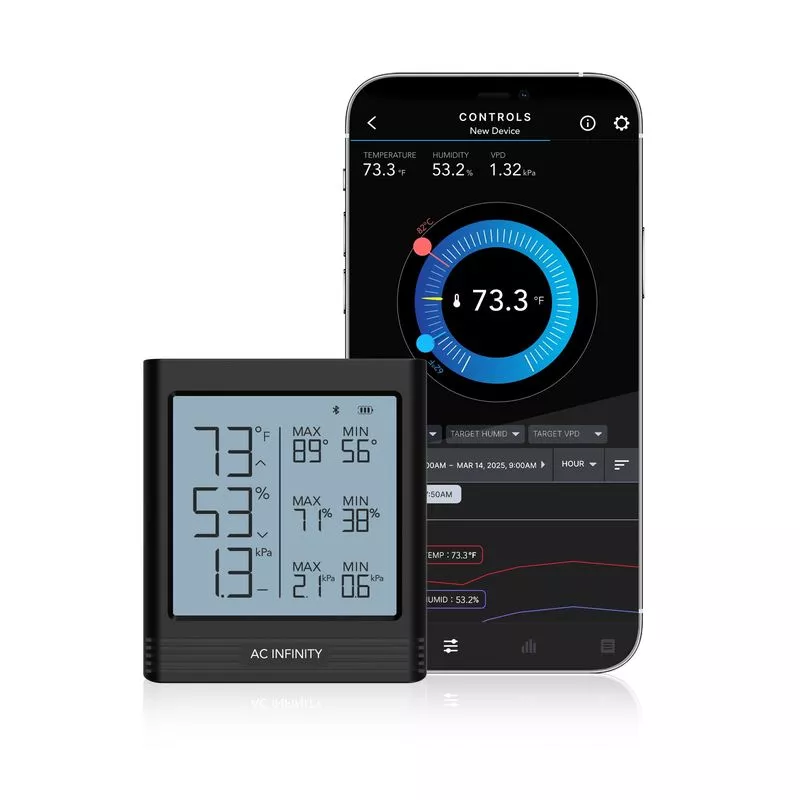 AC Infinity Smart Thermo-Hygrometer B2