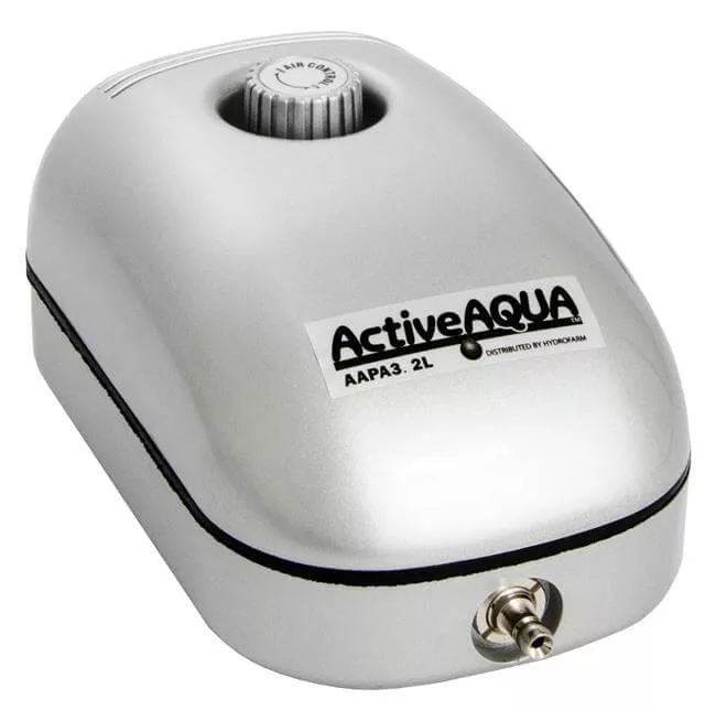 Active Aqua Air Pump 1 Outlet, 2w 3.2 L/min