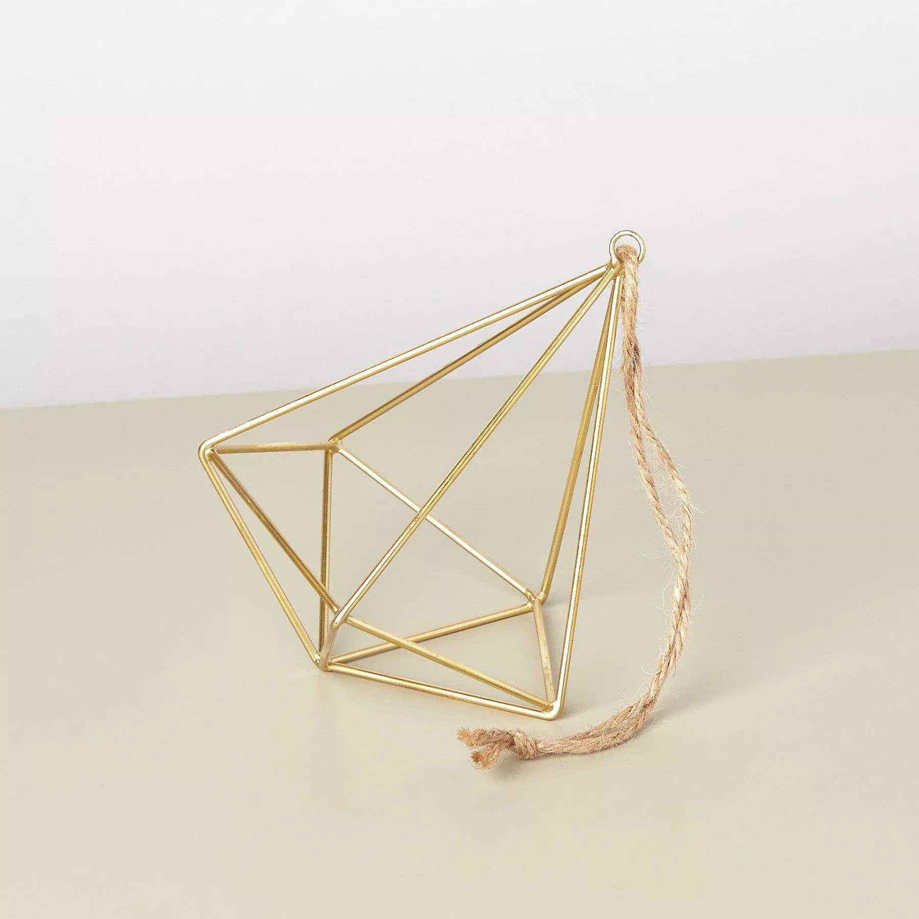 Air Plant Display Hanger - Brass