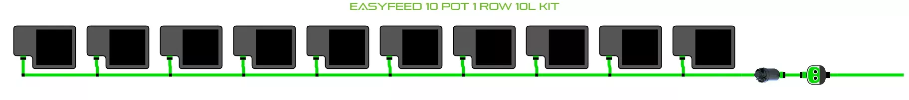 ALIEN EasyFeed 10 Pot 1 Row Kit