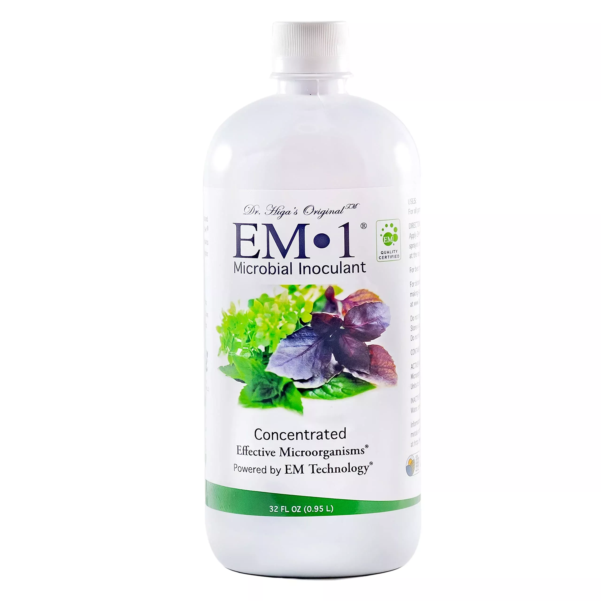 BAS EM-1 Microbial Inoculant, 1 Quart