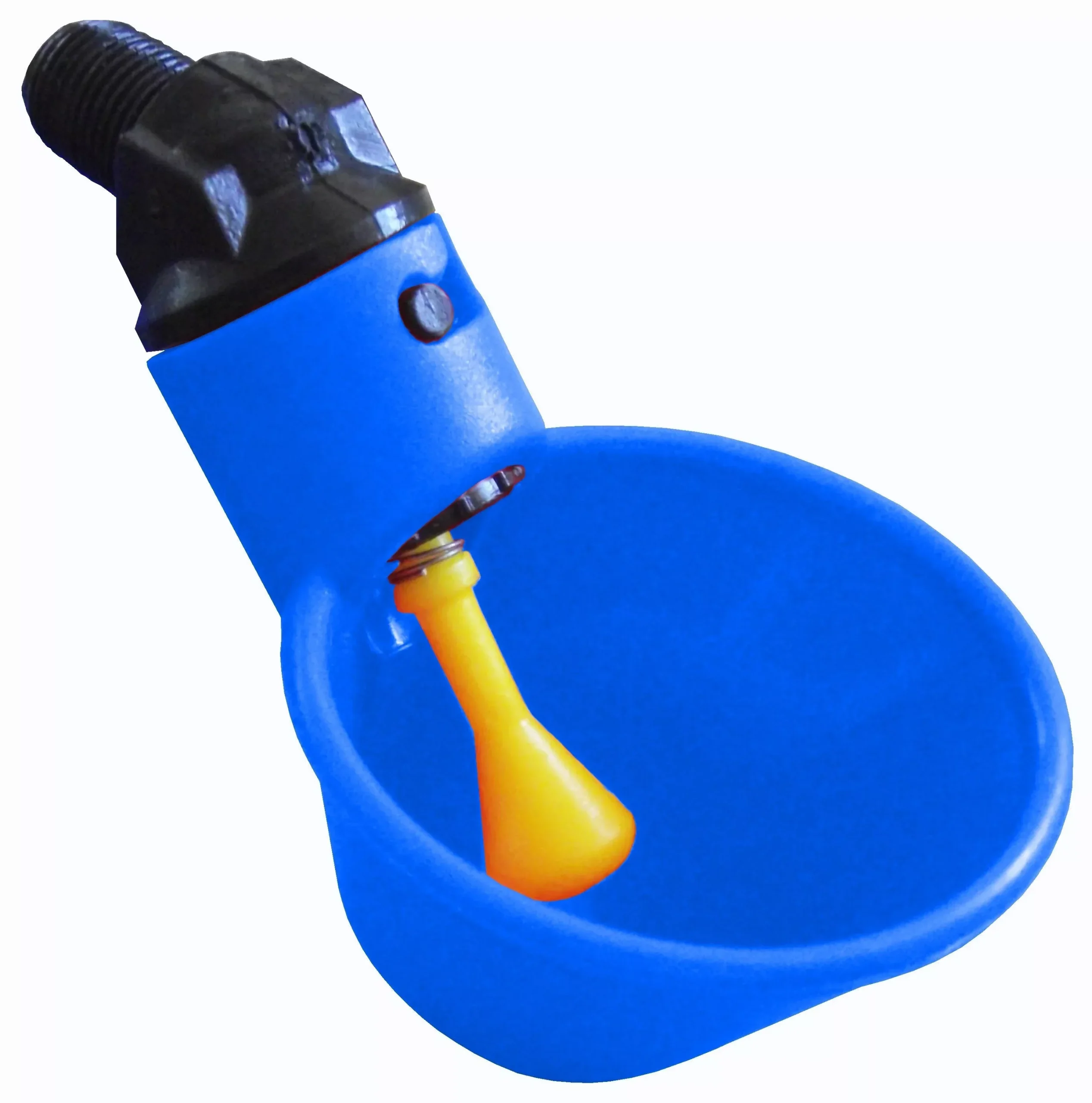 Blue Automatic Cup Style Poultry Drinkers
