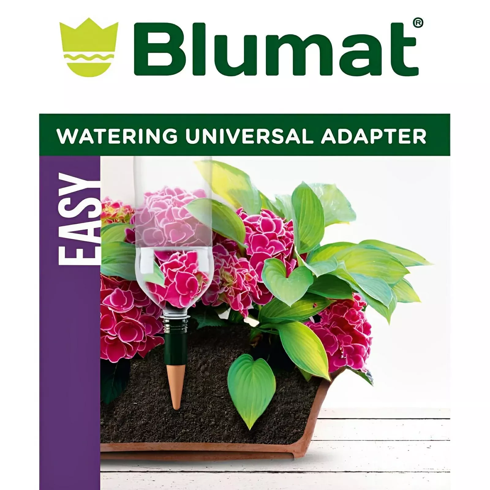 Blumat Watering Stakes, XL Bottle Adapters, 2 Pack