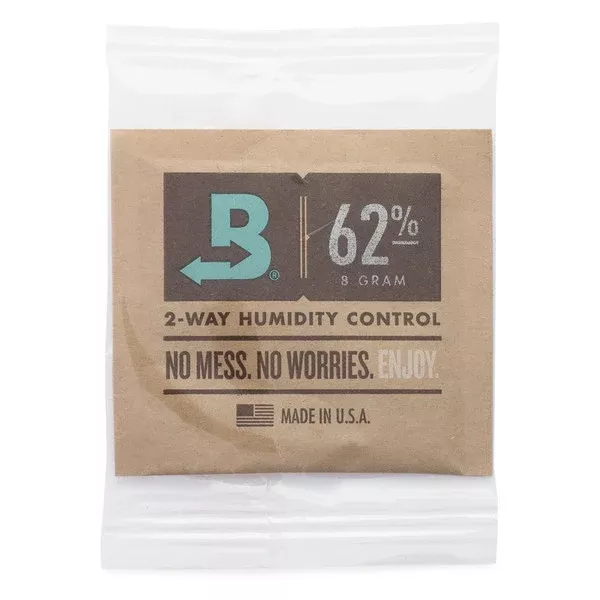 Boveda 62% Humidity Packs, Small 8 Grams, 10 Pack