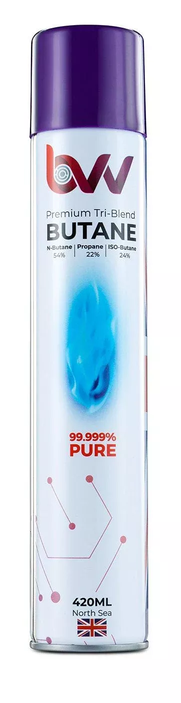 BVV 420ml Premium Tri-Blend Butane 99.999%