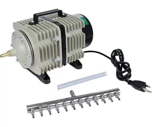 Commercial Air Pump for Hydroponics, 12 Outlets