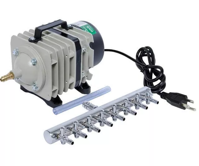 Commercial Air Pump for Hydroponics, 8 Outlets