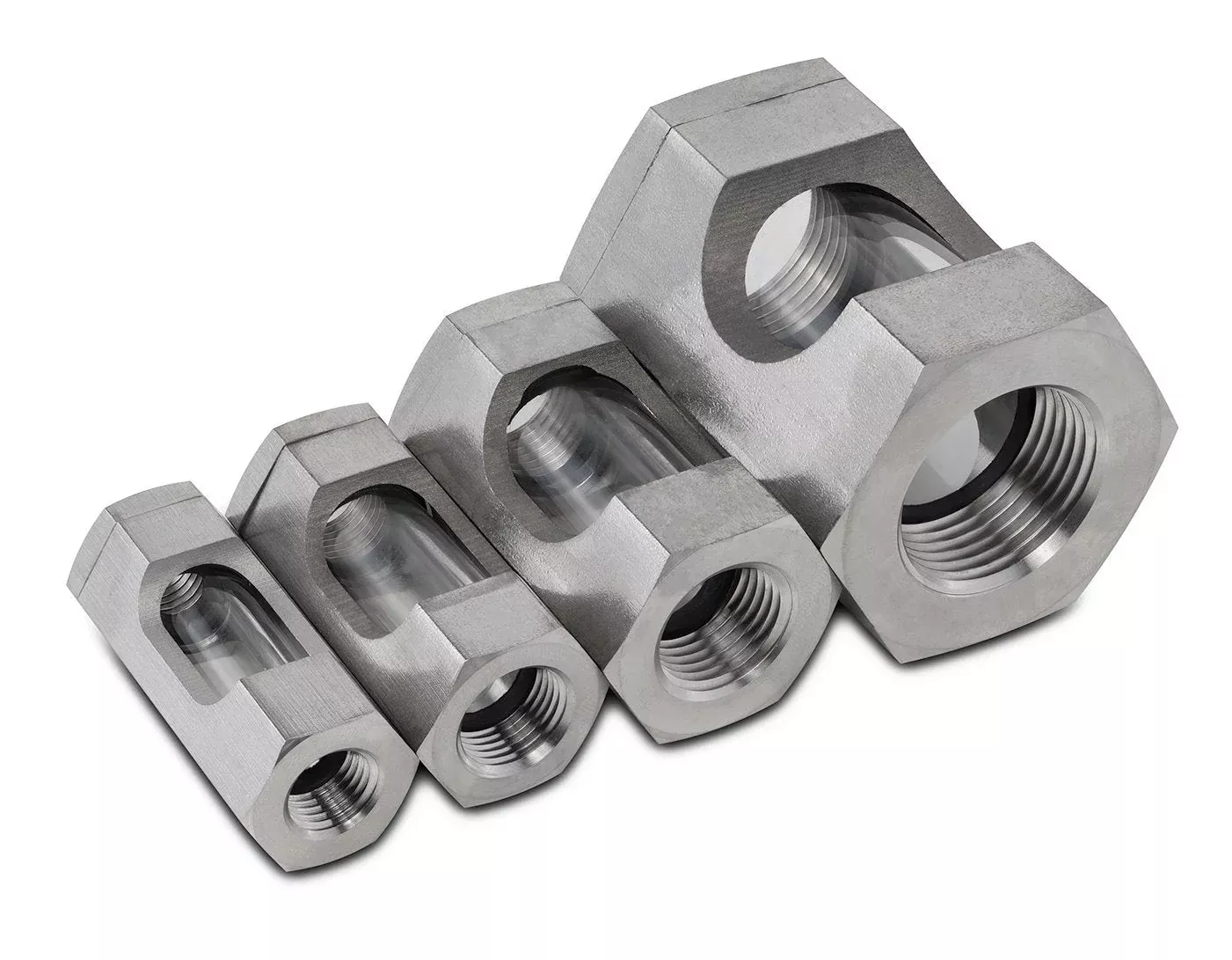 Compact In-Line Sight Glass, Female NPT