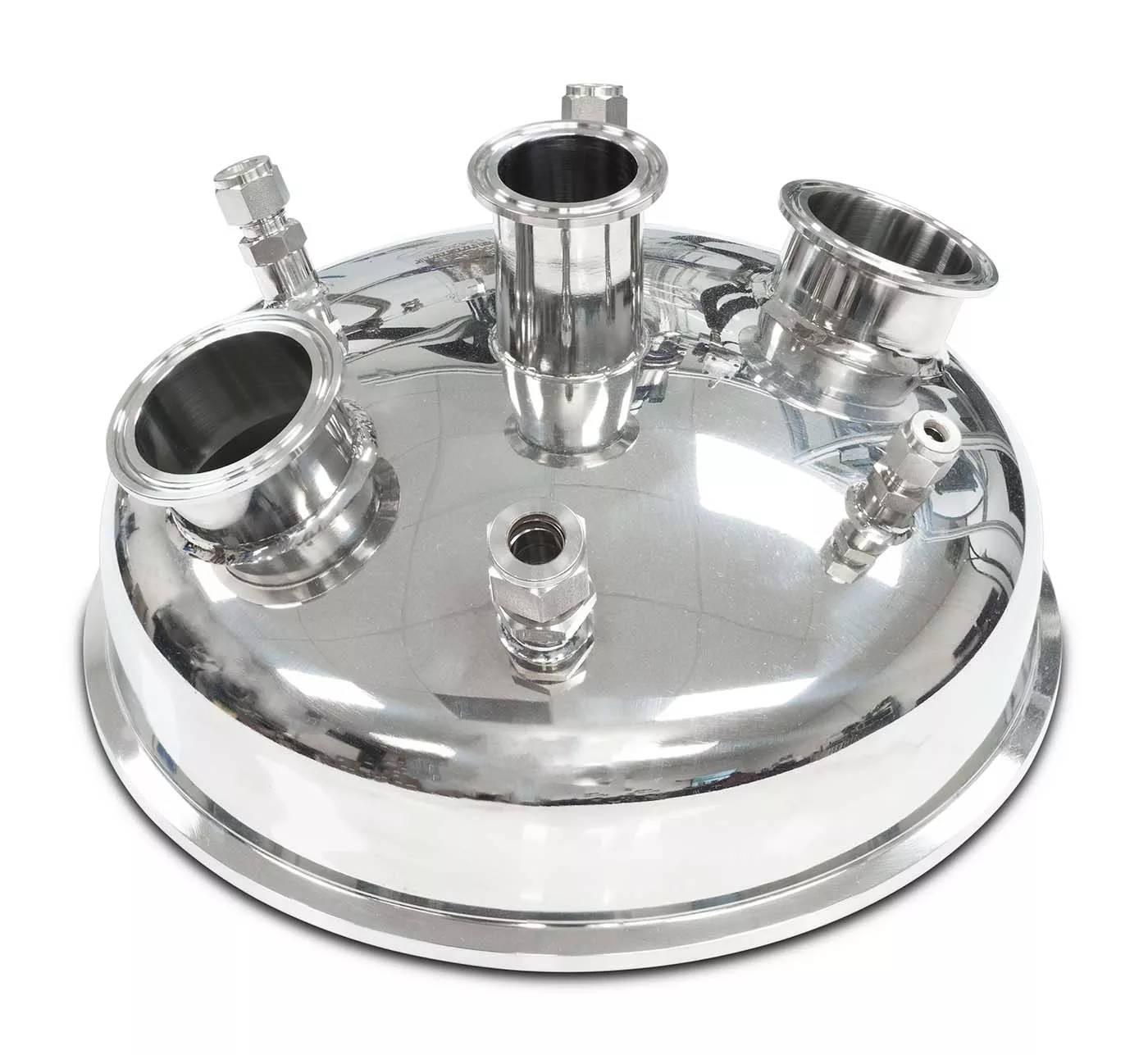 Compression 10in Tri-Clamp Hemispherical Lid