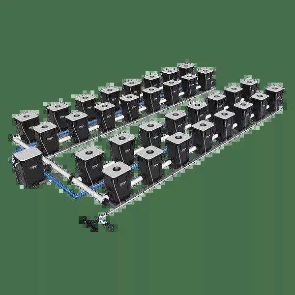 Current Culture H2O Under Current RDWC Hydroponic System - 13 Gallon, 30" Spacing