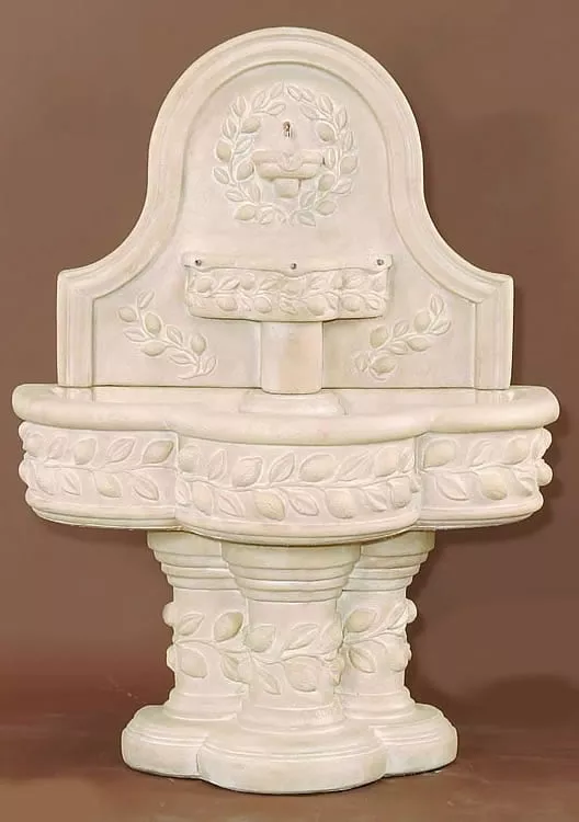 Deruta Lemon Wall Fountain