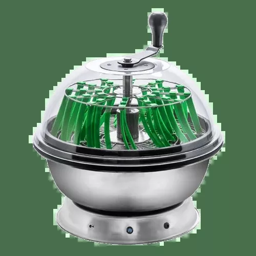 DL 18'' Clear Top Motorized Bowl Trimmer