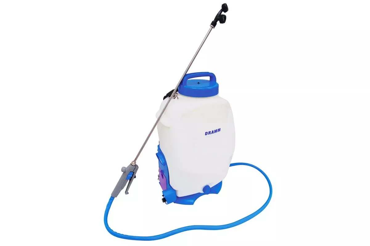 Dramm BackPack Sprayer 4 Gallon Rechargeable Battery 150PSI