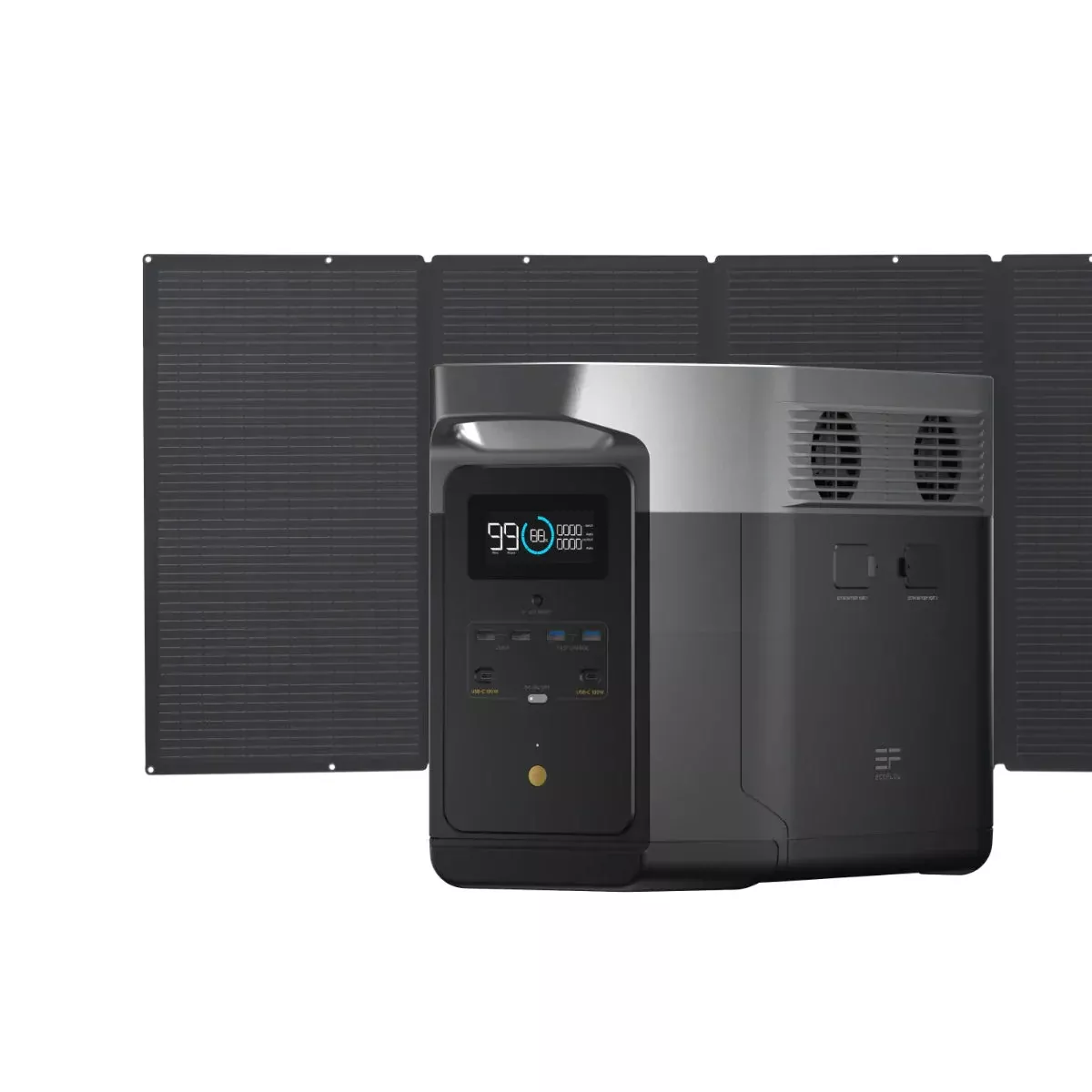 EcoFlow DELTA Max Portable Solar Generator + Free 400W Solar Panel