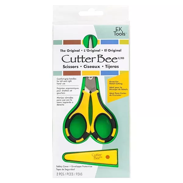 EK Tools Cutter Bee Small Precision Scissors with Blade Cover