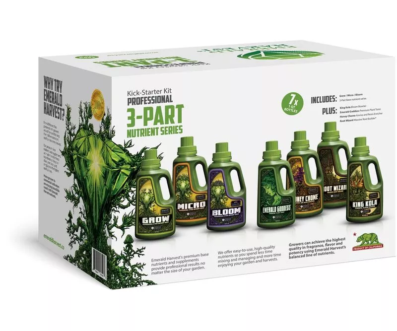 Emerald Harvest 3-Part Kit