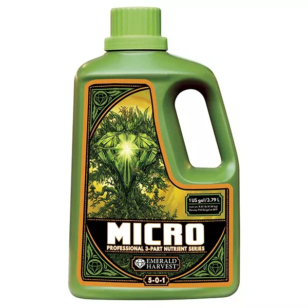 Emerald Harvest Micro, Base Nutrients (1 Gallon)