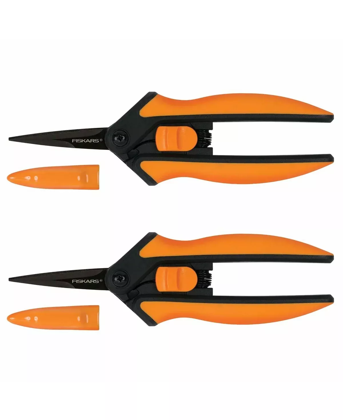 Fiskars Micro-Tip Pruning Snips, 2-Pack