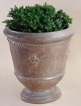 Floraison Cast Stone Urn