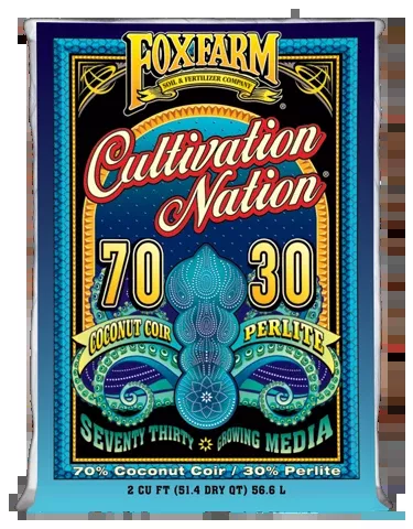 FoxFarm Cultivation Nation 70/30 Mix, 2 CF