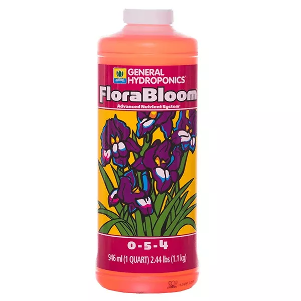 General Hydroponics, FloraBloom, 0-5-4, FloraSeries Advanced Nutrie