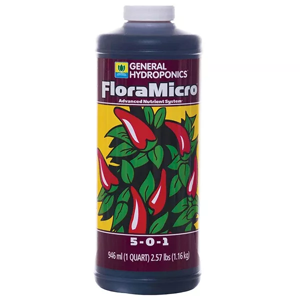 General Hydroponics FloraSeries Advanced Nutrient System, FloraMicro