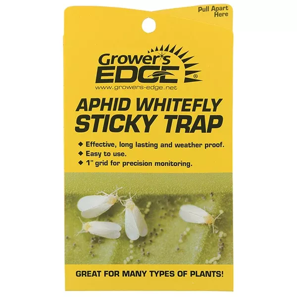 Grower's Edge Aphid Whitefly Sticky Traps (5 Pack)
