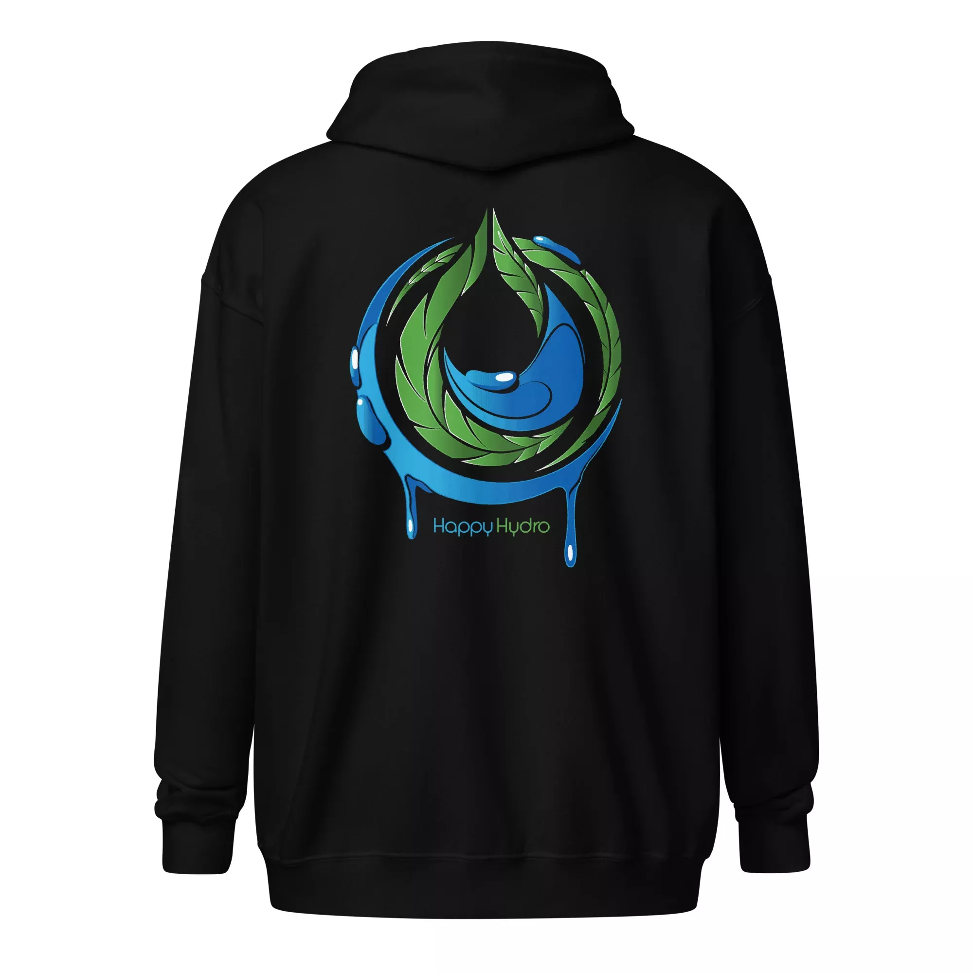 Happy Hydro Drip - Zip Up Hoodie