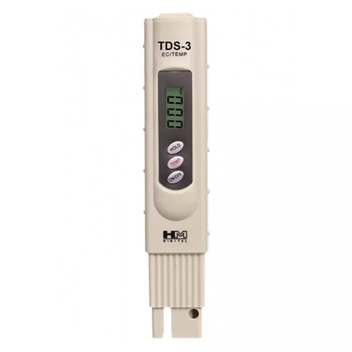 HM Digital TDS-3 TDS Temp Meter with Case