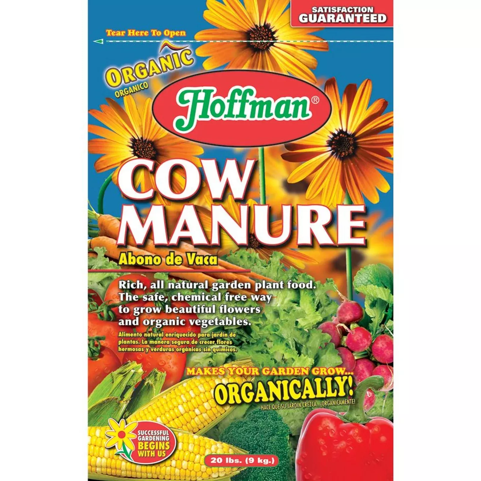 Hoffman Organic Compost and Manure 1-1-1, 20 lb