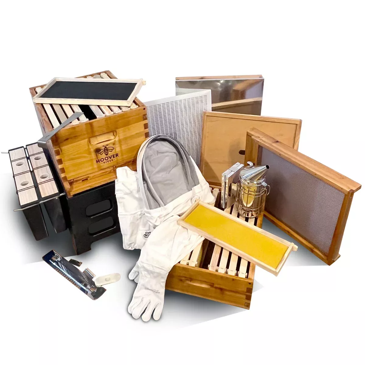 Hoover Hives 10-Frame Complete Beekeeping Bundle