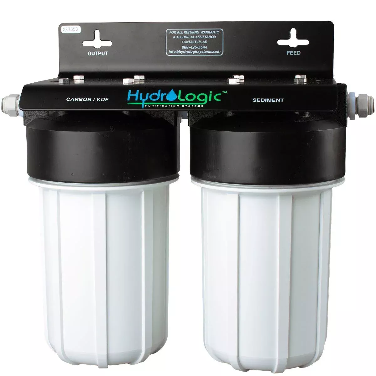 HydroLogic PreEvolution Dechlorinator System W/KDF85/55 Catalytic Carbon Filter