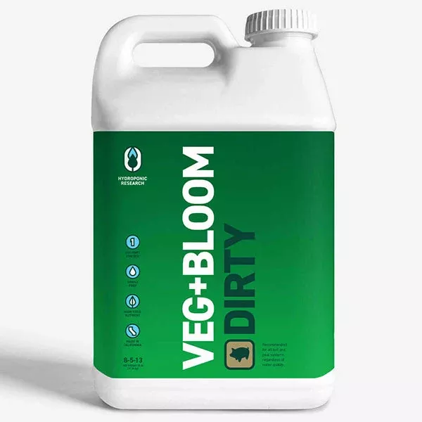 Hydroponic Research Veg+Bloom Dirty (25 lbs.)