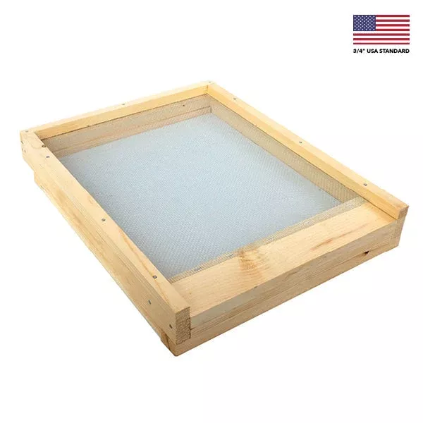 IPM Screened Bottom Board — 10-Frame Pine