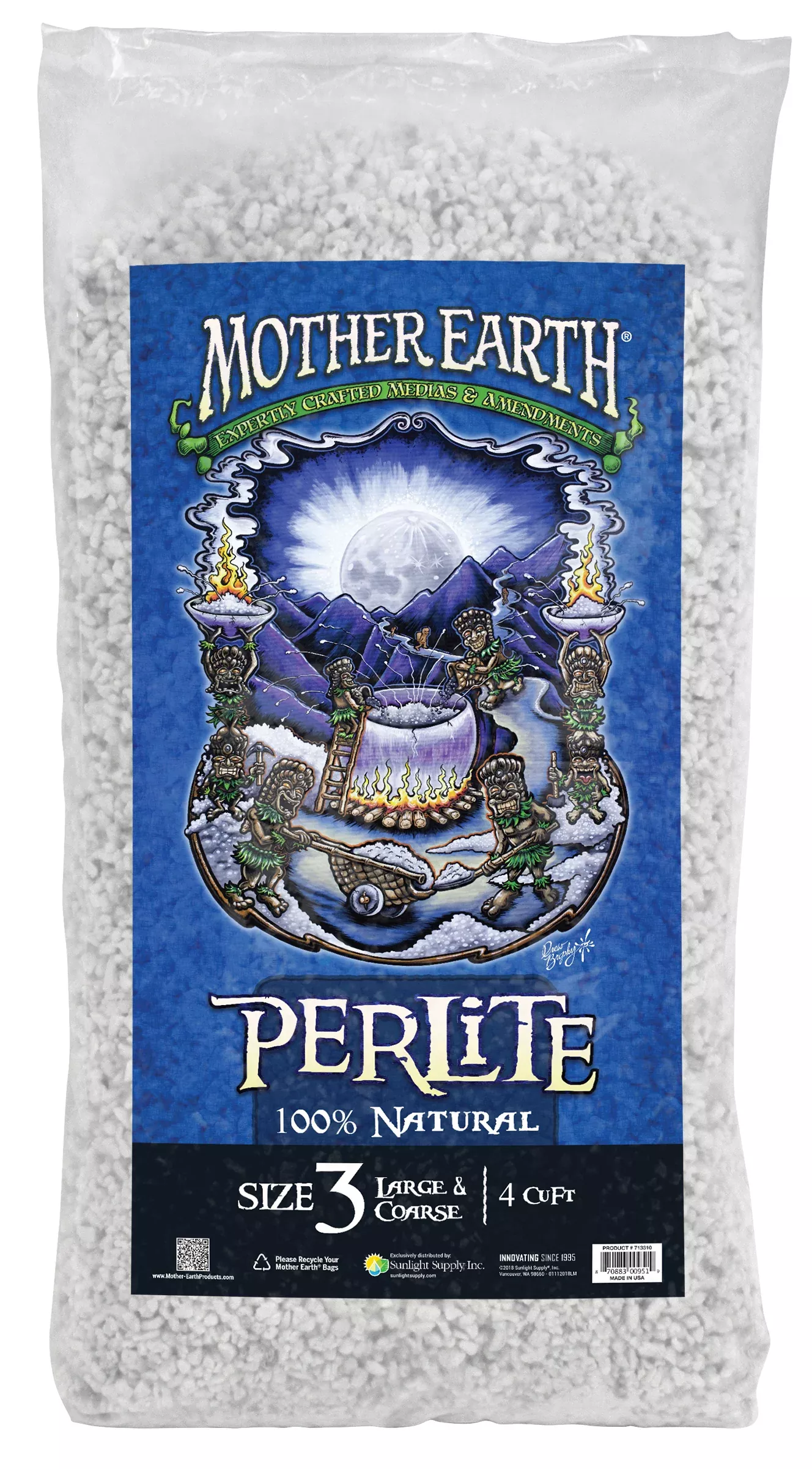 Mother Earth Perlite #3, 4 CF