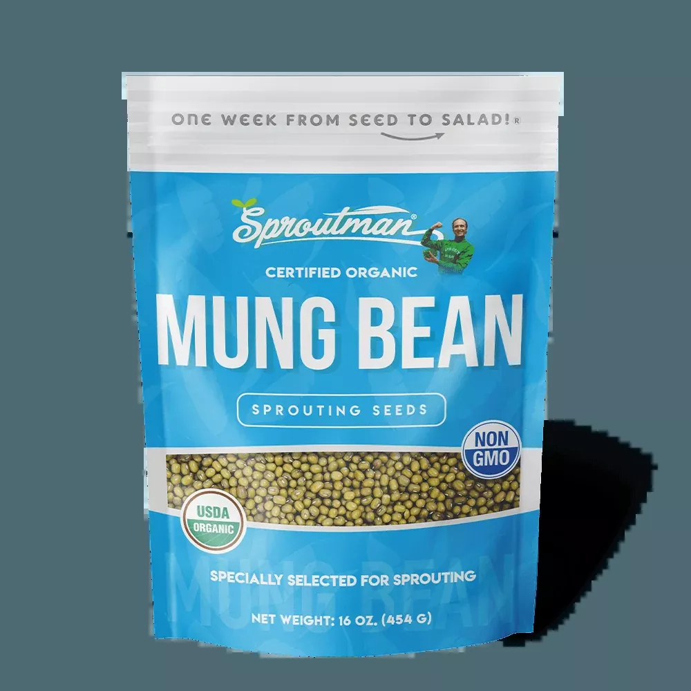 Organic Mung Bean Sprouting Seed