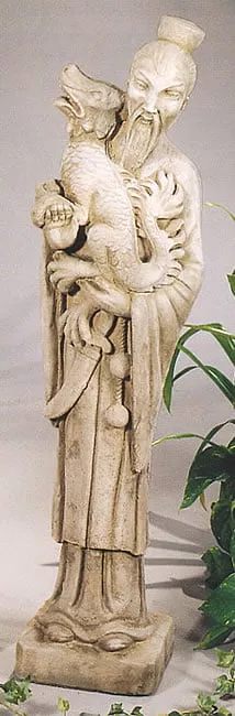 Oriental Mandarin Statue