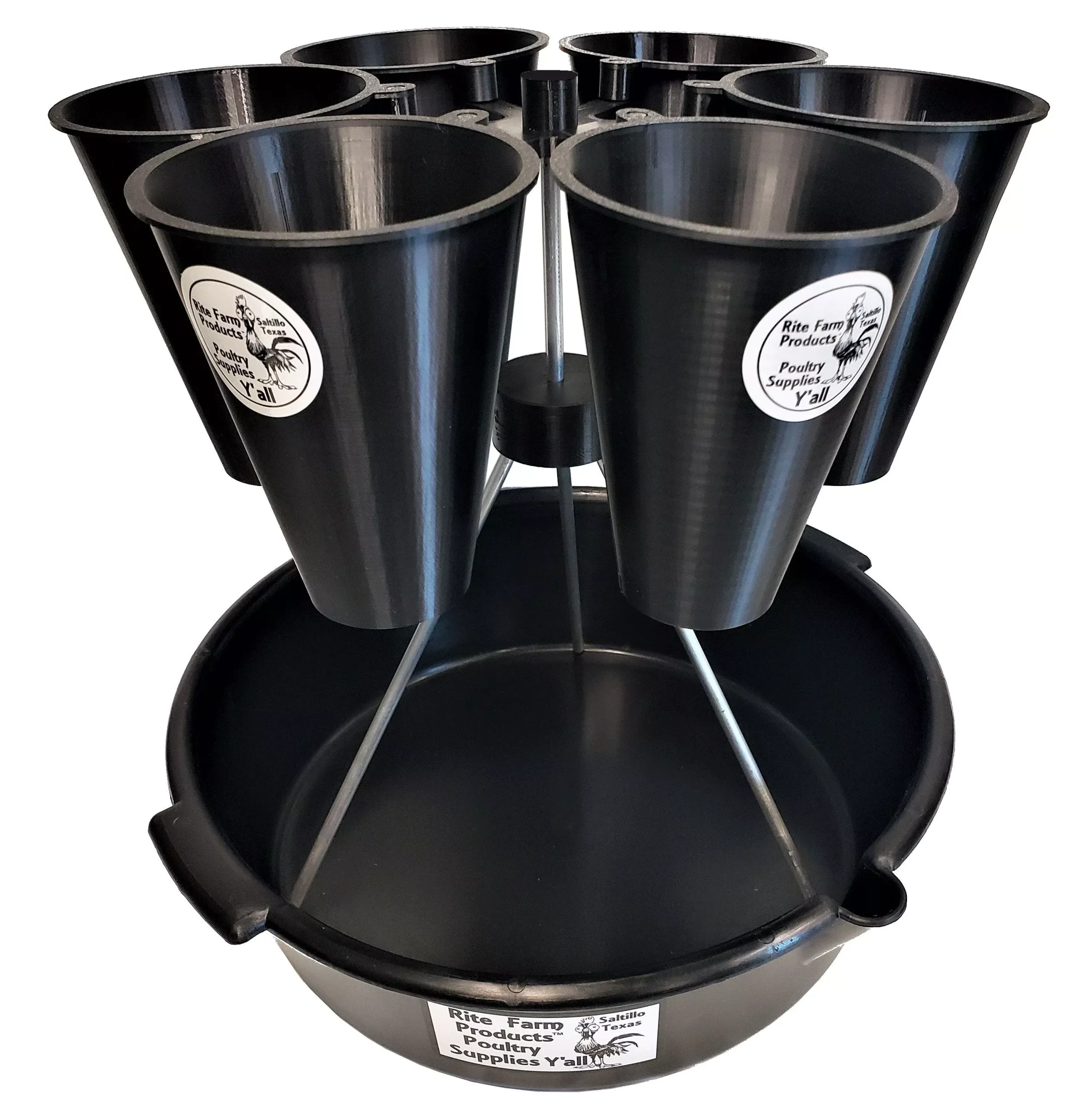 Quail Restraining 6-Cone Rotary Processing Station