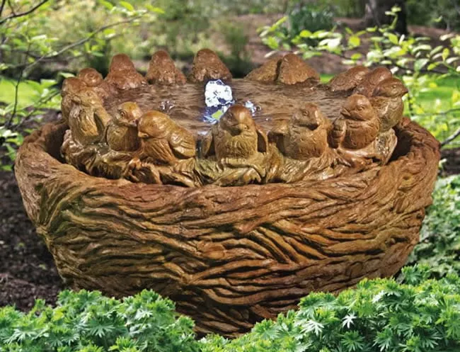 Ring of Birds Bubbler