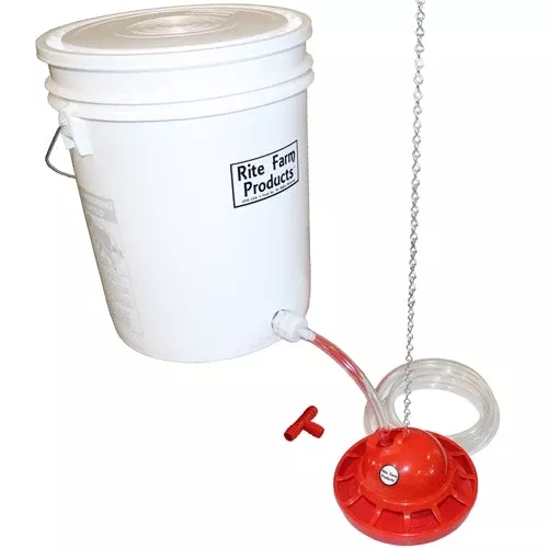 Rite Farm 5 Gallon Auto Pro Waterer Kit