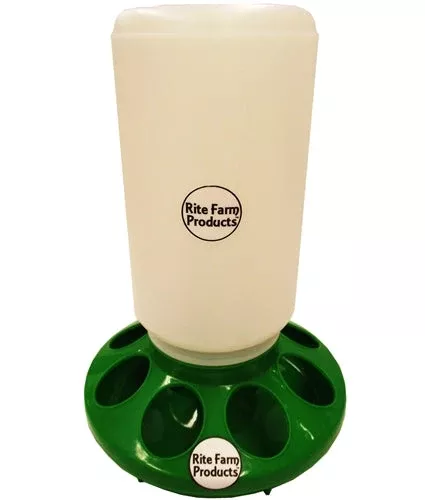 Rite Farm Chick Feeder with Quart Jar