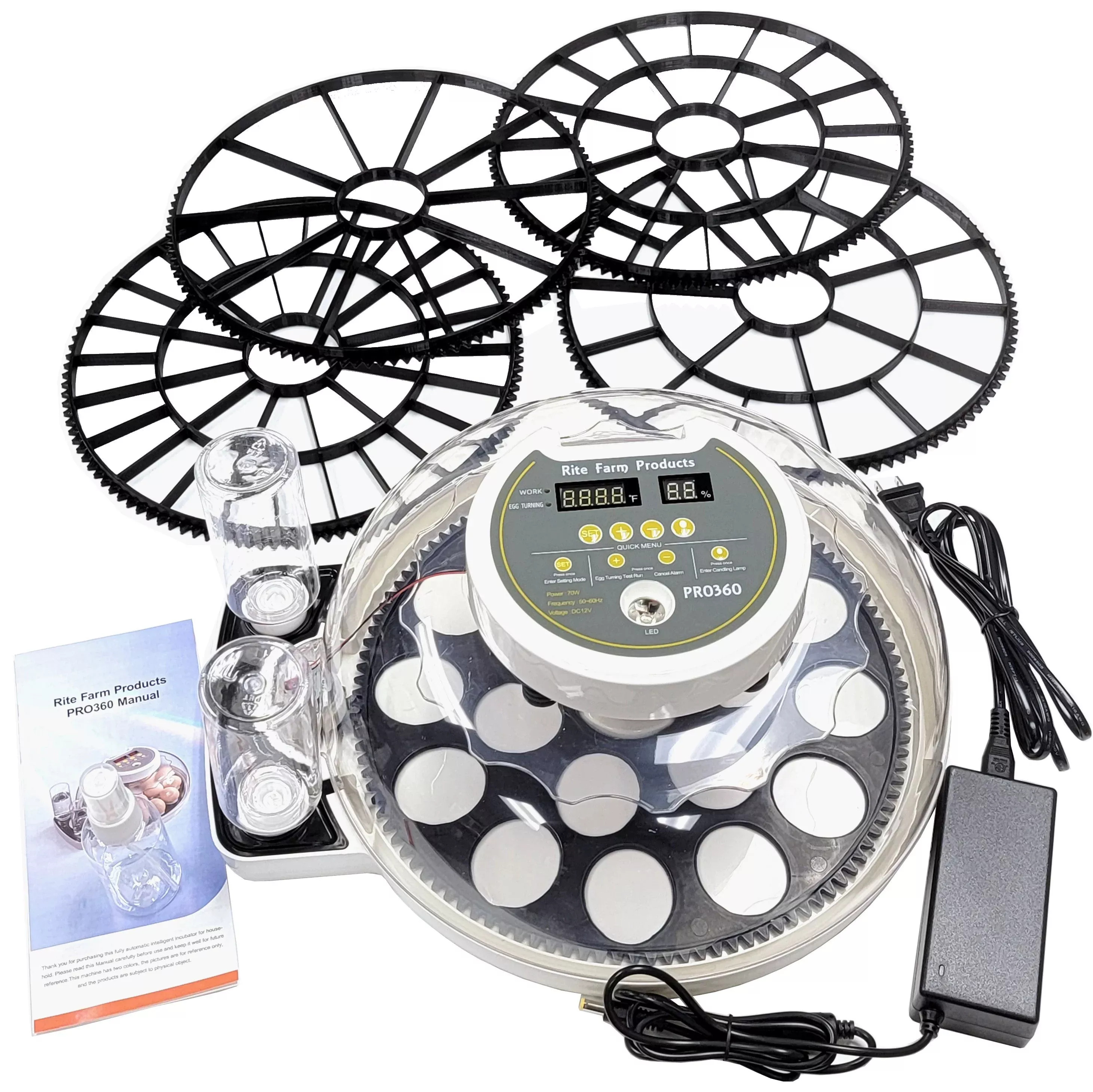 Rite Farm PRO 360 21-Egg Incubator